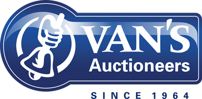 Van's Auctioneers logo